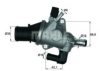 MAHLE ORIGINAL TI 163 88 Thermostat, coolant